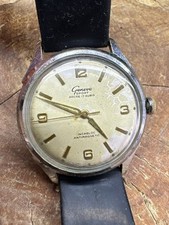 Vintage Genebra Relógio Suíço Masculino, Serviço, em Funcionamento, Anos 50. comprar usado  Enviando para Brazil