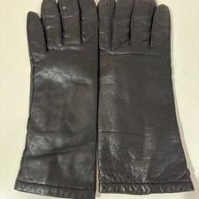 gloves women black leather s for sale  Manhasset