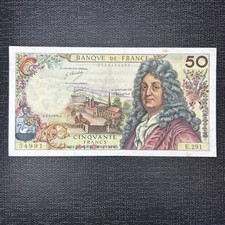 Francia billet francs d'occasion  Fontainebleau