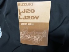 Suzuki lj20 lj20v for sale  Grand Junction