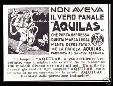 Pubblicita 1908 fanale usato  Biella