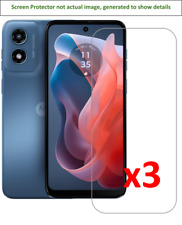 3x protetor de tela Motorola Moto Play 2024 com pano comprar usado  Enviando para Brazil