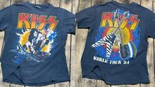 Camiseta unissex Kiss Band, Kiss Band Tour 84 P-5XL VM7309 comprar usado  Enviando para Brazil