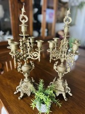 Pair vtg brass for sale  Babson Park