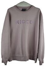 Nicce pink sweatshirt for sale  SITTINGBOURNE