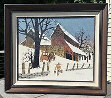 Winter scene barn for sale  Florence