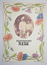 Menu restaurant rebe d'occasion  Pluvigner