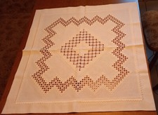 Tischdecke hardanger stickerei gebraucht kaufen  Nordstemmen