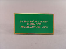 142918 rolex schild gebraucht kaufen  Seevetal