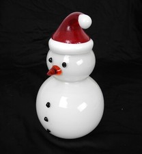 Pupazzo neve vetro usato Pupazzo neve vetro usato  Sacile