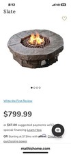 metal stone fire pit for sale  Caddo