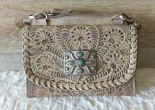 Usado, Bolsa tiracolo AMERICAN WEST LeatherTexas dois passos ótimo estado  comprar usado  Enviando para Brazil