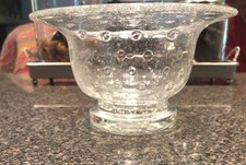 Bubble glass footed for sale  Norcross