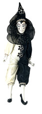 Harlequin porcelain doll d'occasion  Expédié en Belgium