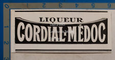 Liqueur cordial medoc d'occasion  Beaumont-de-Lomagne