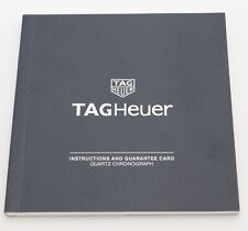 TAG HEUER RELÓGIOS CRONÓGRAFO QUARTZO MANUAL DE INSTRUÇÕES AQUARACER F1 KIRIUM 6000 comprar usado  Enviando para Brazil