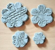 Flower rubber stamp for sale  BEDFORD