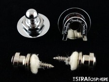 Fender 2 EUA 2 TRAVAS E BOTÕES DE ALÇA Strat, American Ultra II feltro branco comprar usado  Enviando para Brazil