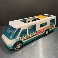 Nylint Vintage Outbounder RV Camper Bus 1996 Branco Aço Aqua Brinquedo Motorhome comprar usado  Enviando para Brazil