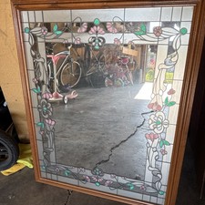 Vintage faux stained for sale  Great Falls