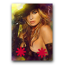 Carmen electra art for sale  Pasco