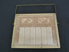Rare lithographie calendrier d'occasion  Besançon