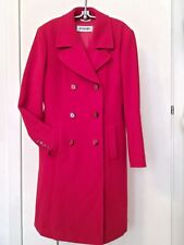 cappotto donna rosso lana usato  Roma
