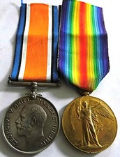 Pair medals metcalfe for sale  UK