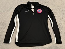 Usado, Nike Academy 19 broca feminina média preta Nationals patch zíper AO1470-010 comprar usado Usado, Nike Academy 19 broca feminina média preta Nationals patch zíper AO1470-010 comprar usado  Enviando para Brazil