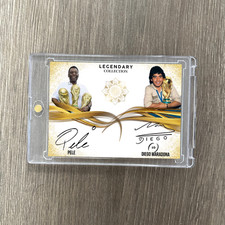 Pele x Diego Maradona Trading Card Fanart Dual Auto Autograph rare comprar usado Pele x Diego Maradona Trading Card Fanart Dual Auto Autograph rare comprar usado  Enviando para Brazil