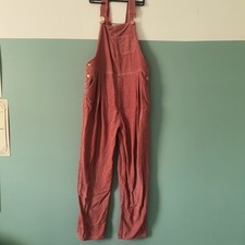 Girls pink overalls for sale  CLEVEDON