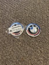 Bmw badges 2x82mm for sale  ILFORD