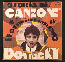 Don backy canzone usato Don backy canzone usato  Milano
