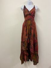 Silk bohemian dress for sale  PLYMOUTH