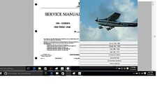 Conjunto manual de manutenção Cessna 182 n motor 1956 - 1968 com A/Ds comprar usado  Enviando para Brazil