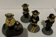 Police teddy figurines for sale  ARMAGH