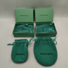 TIFFANY & CO Cajas Azules 3"x2" y Bolsas Pequeñas LOTE VACÍO SIN JOYAS segunda mano  Embacar hacia Mexico