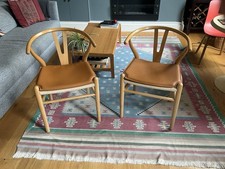 Danish wishbone chairs for sale  LONDON