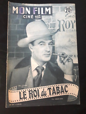 MON FILM 267 10/51 GARY COOPER LE ROI DU TABAC CINEMA 791, używany na sprzedaż  Wysyłka do Poland