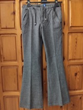 Pantaloni donna zampa usato  Praia a Mare