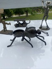 Suporte de vela HEAVY METAL TEA LIGHT artístico INSETO INSETO, usado comprar usado  Enviando para Brazil