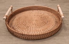 Wicker rattan woven for sale  WOLVERHAMPTON