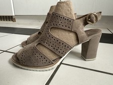 Ledersandalen gabor 38 gebraucht kaufen  Leverkusen