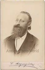 Ludwig Anzengruber Austríaco Novelista Writer Antigüedad Gabinete Arte Foto comprar usado  Enviando para Brazil