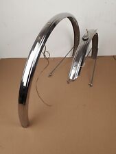 Chrome steel mudguards for sale  Shipping to Ireland