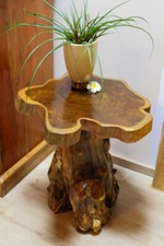 Holz beistelltisch baumscheibe gebraucht kaufen  Zschopau