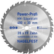 Kreis sägeblatt 400 gebraucht kaufen  Grafenhausen