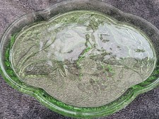 Vintage green glass for sale  GRAYS