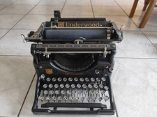 Machine ecrire underwood d'occasion  Gommegnies