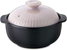 Open Box, Kitchen Flower Natural Ceramic Porcelain Pot with Lid, Noodle, Soup comprar usado  Enviando para Brazil